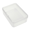 Plastikowe Pudełeczko Z Zamknięciem - 85x61x25mm - Organizer Transparentny 