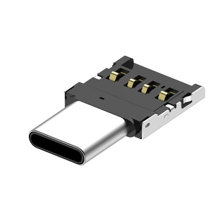 Adapter OTG - Przejściówka - USB A wtyk na USB typ C